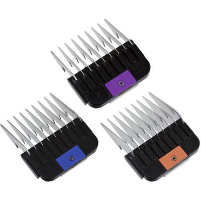 Набір насадок Moser 1247-7445 Metal Attachment Comb Set 3 штуки