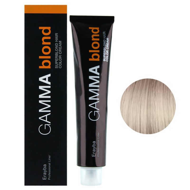 Крем-фарба для волосся Erayba Gamma Blond Hair Color Cream 12/60 (золотисто-каштановий ультра світлий блондин) 100 мл
