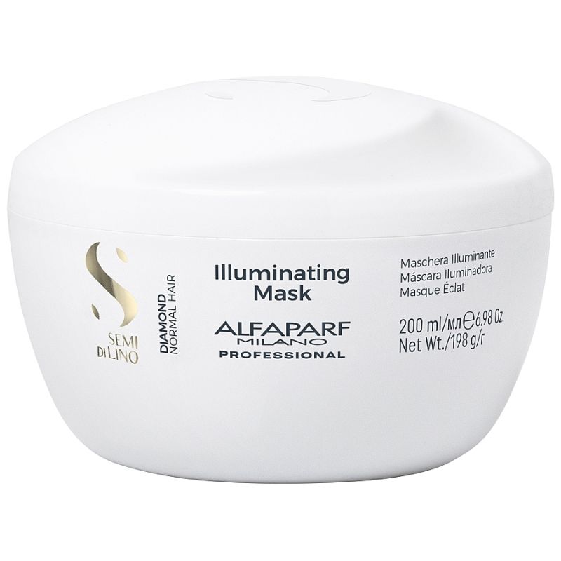 Маска для волос Alfaparf Semi Di Lino Diamond Illuminating Mask 200 мл