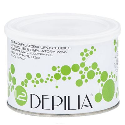 Воск в банке Depilia 1.2 хлорофилл 400 мл