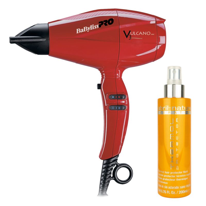 Набір для неї BaByliss PRO BAB6180IRE Vulcano Red + Abril et Nature Thermal Treatment 200 мл