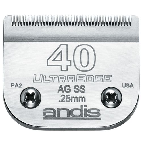 Ножевой блок для машинки Andis UltraEdge №40 Blade 0,25 мм