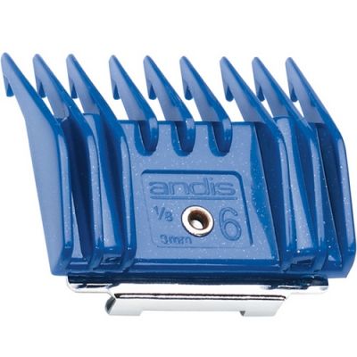 Насадка для машинки Andis №6 Universal Attachment Comb Blue 3 мм