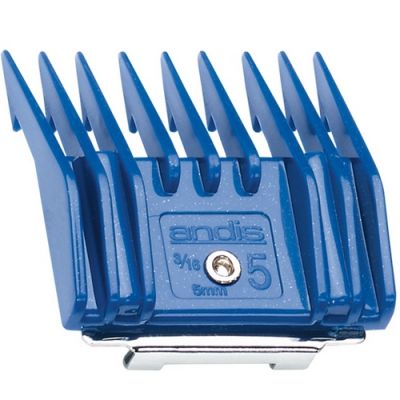 Насадка для машинки Andis №5 Universal Attachment Comb Blue 5 мм