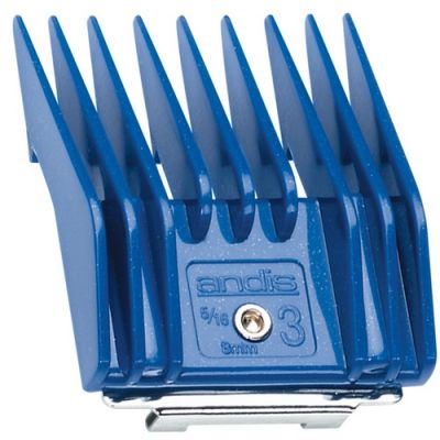 Насадка для машинки Andis №3 Universal Attachment Comb Blue 8 мм