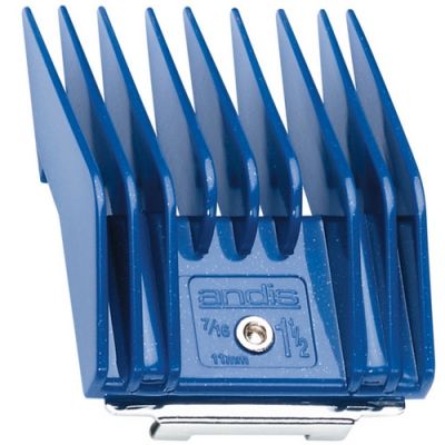 Насадка для машинки Andis №1 1/2 Universal Attachment Comb Blue 11 мм