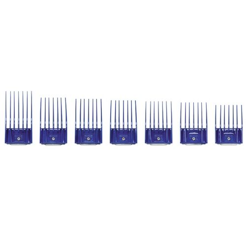 Набір насадок для машинки Andis 8-Piece Universal Comb Blue Set