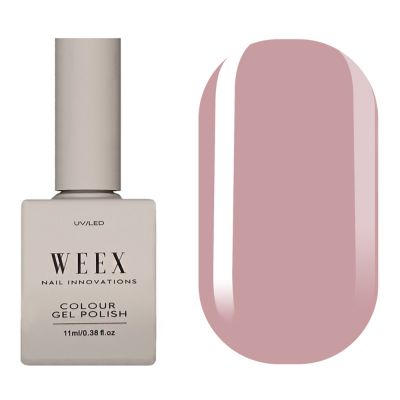 Гель-лак Weex №525 (пудровый розовый, эмаль) 11 мл