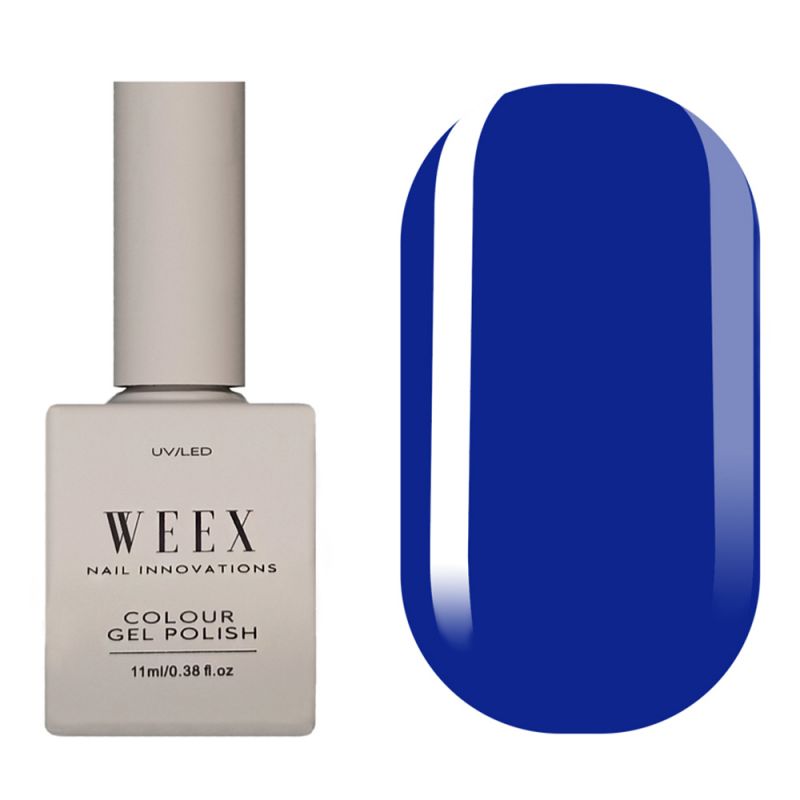 Гель-лак Weex №551 (синій, емаль) 11 мл