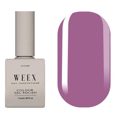 Гель-лак Weex №559 (бледный пурпурный, эмаль) 11 мл