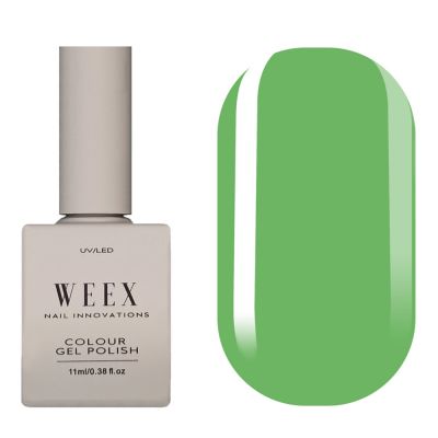 Гель-лак Weex №560 (бледный зеленый, эмаль) 11 мл