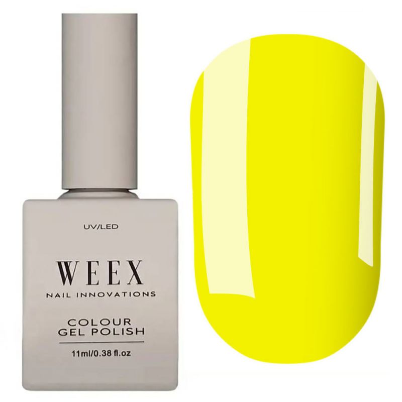 Гель-лак Weex №569 (жовтий, емаль) 11 мл