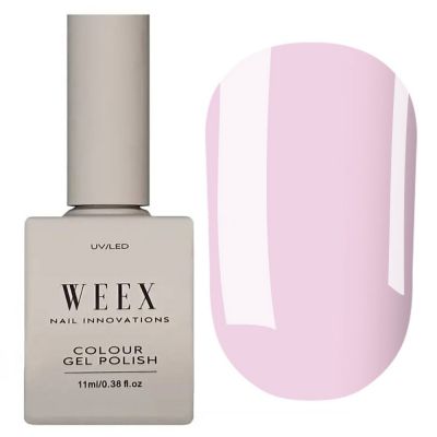 Гель-лак Weex №599 (бледно-розовый, эмаль) 11 мл