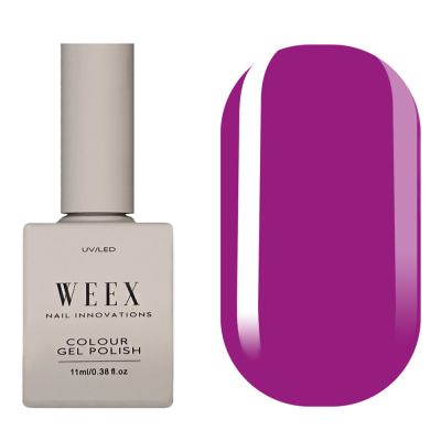 Гель-лак Weex №638 (розово-пурпурный, эмаль) 11 мл