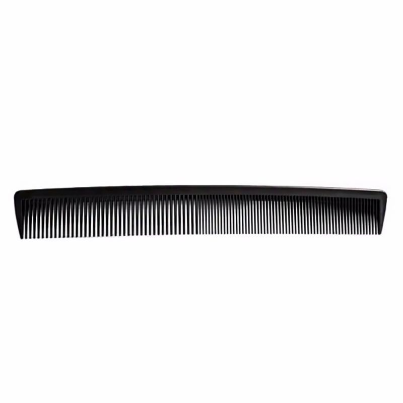 Гребінець для волосся YRE Carbon 0711 (чорний, планка) 21.8 см