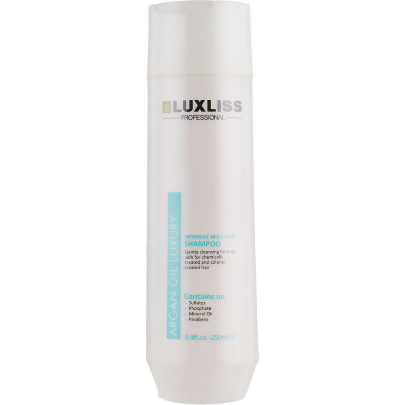 Шампунь для волос увлажняющий Luxliss Argan Oil Shampoo 250 мл