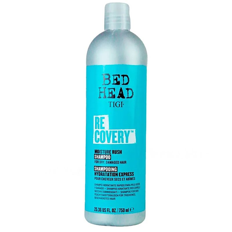 Шампунь для сухого пошкодженого волосся Tigi Bed Head Recovery Shampoo Moisture Rush 750 мл