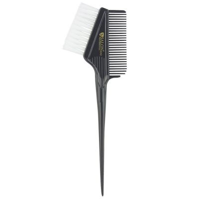 Пензлик для фарбування волосся Salon Professional двосторонній (білий) SP0242