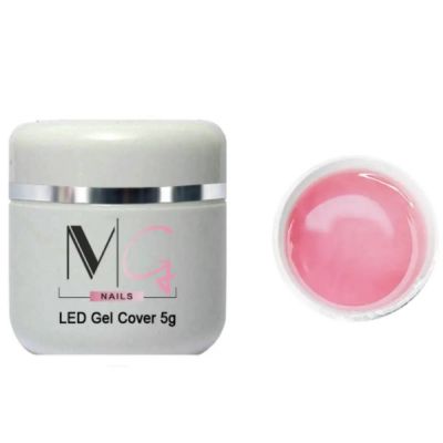 Гель строительный камуфлирующий MG UV Gel Cover Pink (розовый) 5 мл