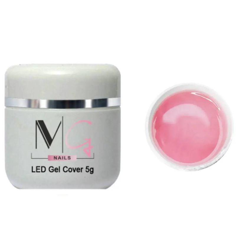 Гель будівельний камуфлюючий MG UV Gel Cover Pink (рожевий) 5 мл