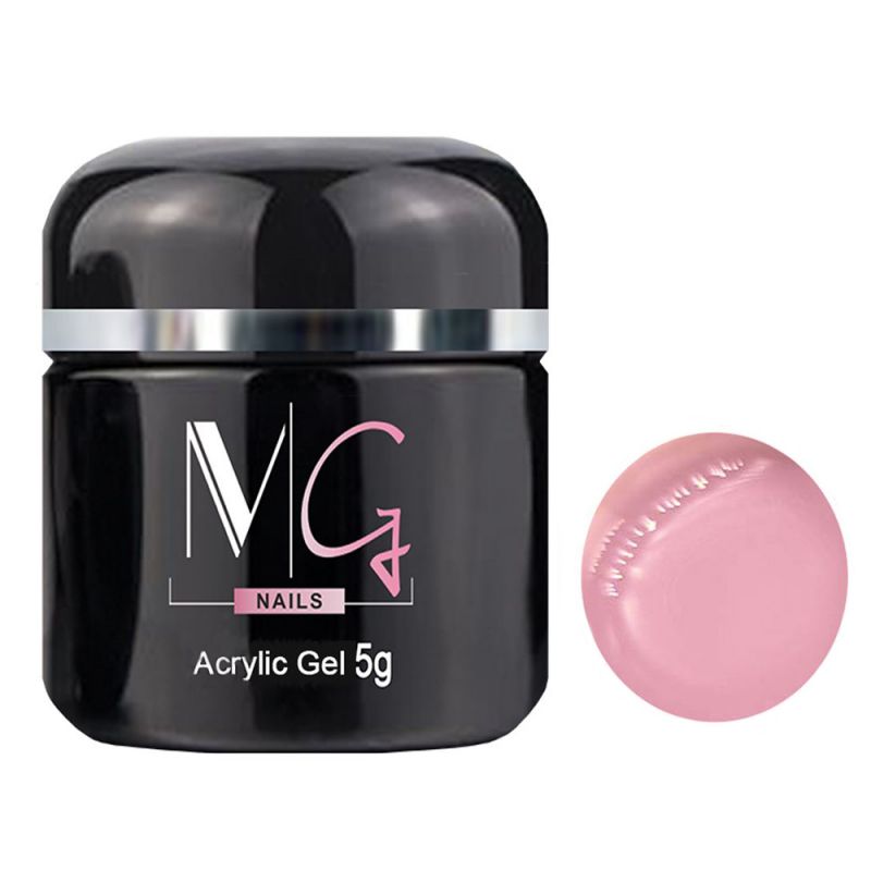 Акрил-гель для нігтів MG Acrylic Gel №09 (світло-рожевий) 5 мл