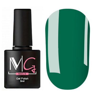 Гель-лак MG Matcha №181 (глибокий зелений, емаль) 8 мл