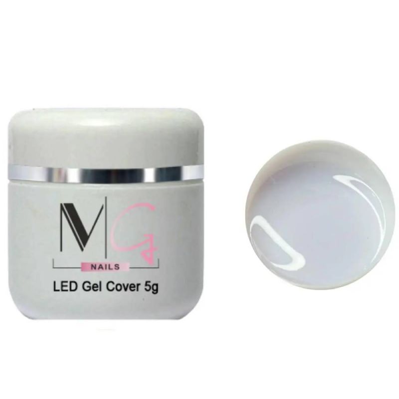 Гель будівельний камуфлюючий MG UV Gel Cover Milk (молочний) 5 мл