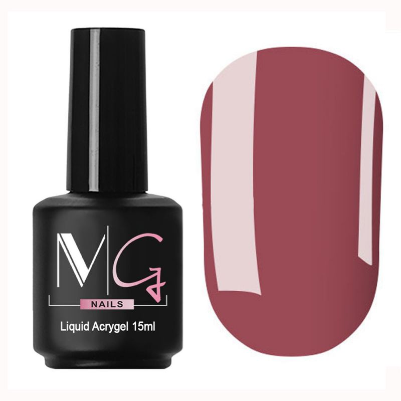 Рідкий акрігель MG Liquid Acrygel №14 (темний рожевий) 15 мл