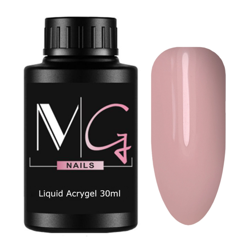 Рідкий акрігель MG Liquid Acrygel №12 (бежево-рожевий) 30 мл