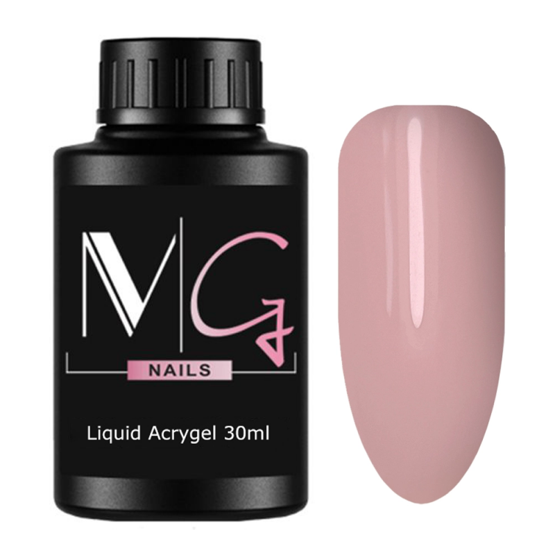 Жидкий акригель MG Liquid Acrygel №12 (бежево-розовый) 30 мл