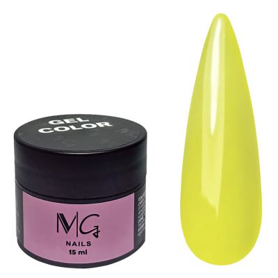 Моделюючий камуфлюючий гель MG Color Gel №02 (жовтий) 15 мл