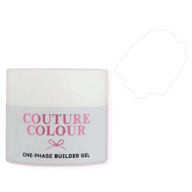 Будівельний гель Couture Colour 1-Phase Builder Gel Vanilla Milk (молочно-білий) 50 мл