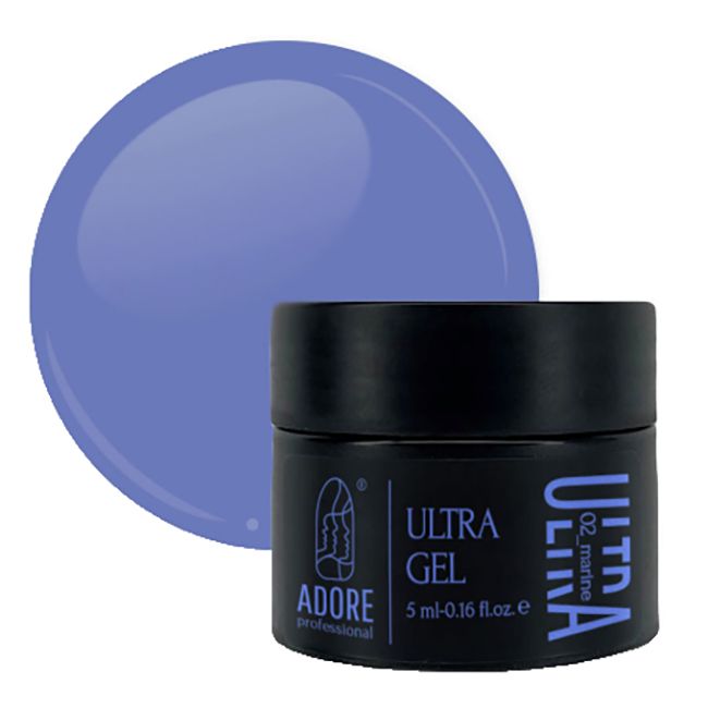 Камуфлирующий гель Adore Ultra Gel №02 (глубокий фиолетовый) 5 мл