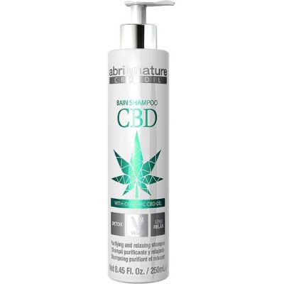 Шампунь-детокс Abril et Nature CBD Cannabis Oil Shampoo (с конопляным маслом) 250 мл
