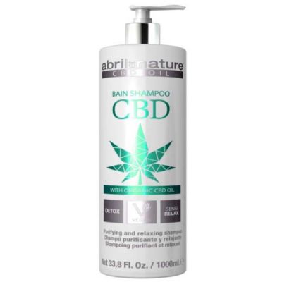 Шампунь-детокс Abril et Nature CBD Cannabis Oil Shampoo (з конопляною олією) 1000 мл