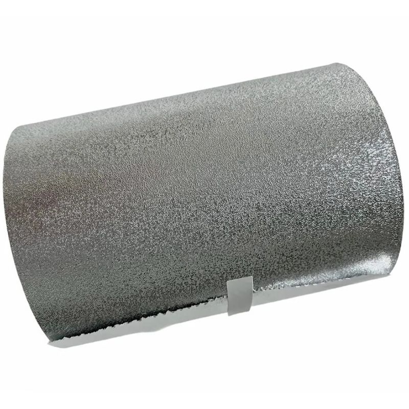 Фольга для мелирования Suru Silver Flash 15 мкм, 12.5 см (с тиснением) 250 м