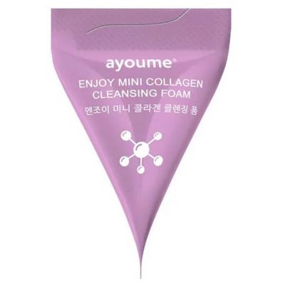Пенка для умывания с коллагеном Ayoume Enjoy Mini Collagen Cleansing Foam 3 г