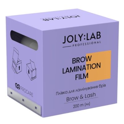 Плівка для ламінування брів та вій Lamination Brow Film Joly:Lab 200 м