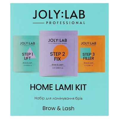 Набор для ламинирования бровей Joly:Lab Home Lami Kit