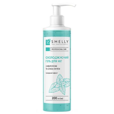 Гель охлаждающий для ног Shelly Foot Gel (с ментолом и маслом мяты) 200 мл