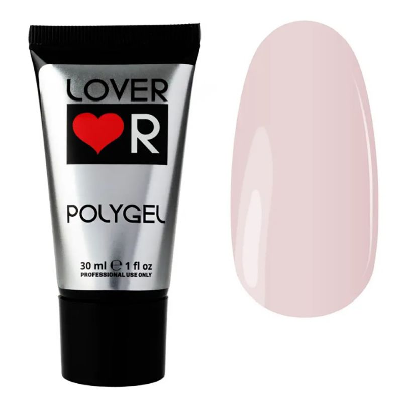 Полигель Lover Poly Gel №01 (пудровый) 30 мл