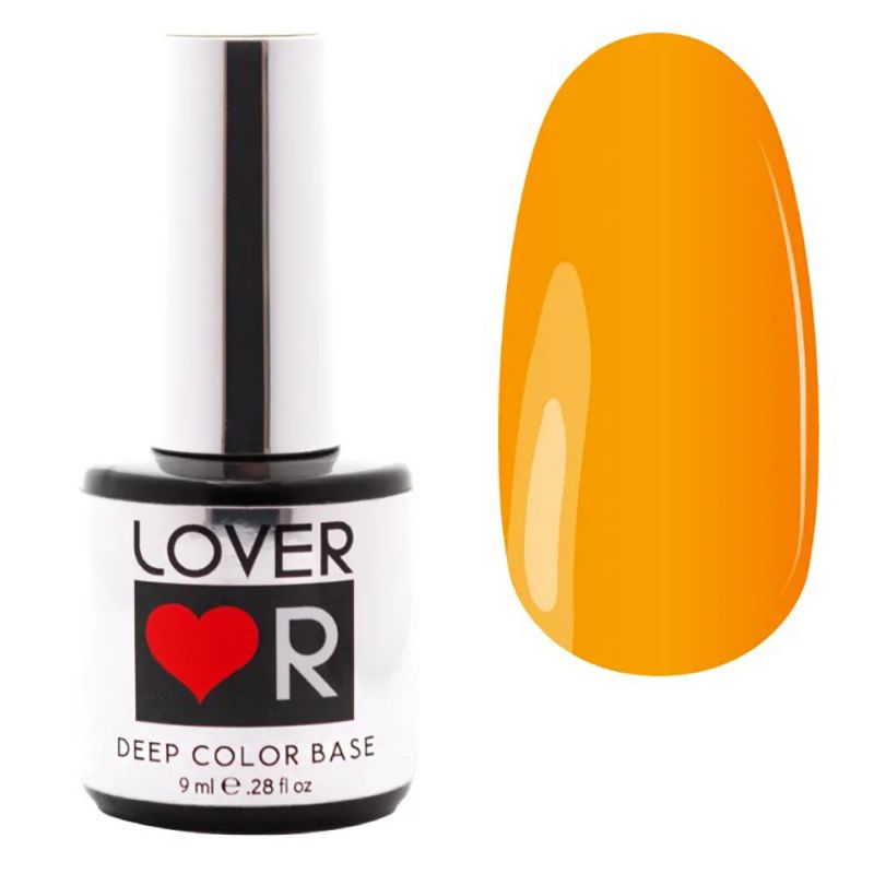 Камуфлирующая база Lover Color Deep Base №D002 (желто-оранжевый) 9 мл