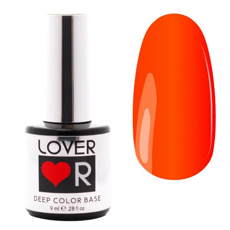 Камуфлирующая база Lover Color Deep Base №D005 (оранжевый) 9 мл