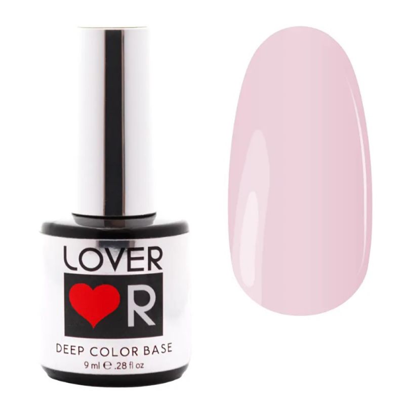 Камуфлююча база Lover Color Deep Base №D006 (ніжно-рожевий) 9 мл