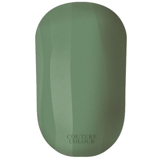 Гель-лак Couture Colour №123 (сіро-зелений, емаль) 9 мл