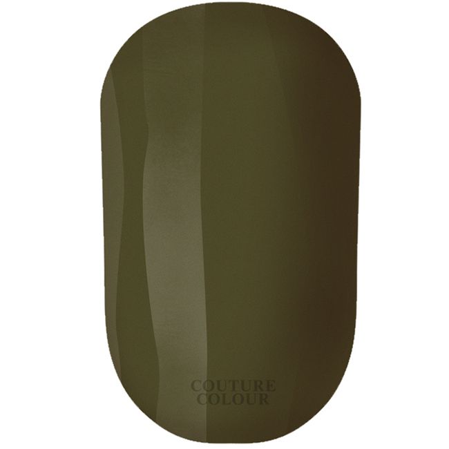 Гель-лак Couture Colour №125 (оливково-зелений, емаль) 9 мл