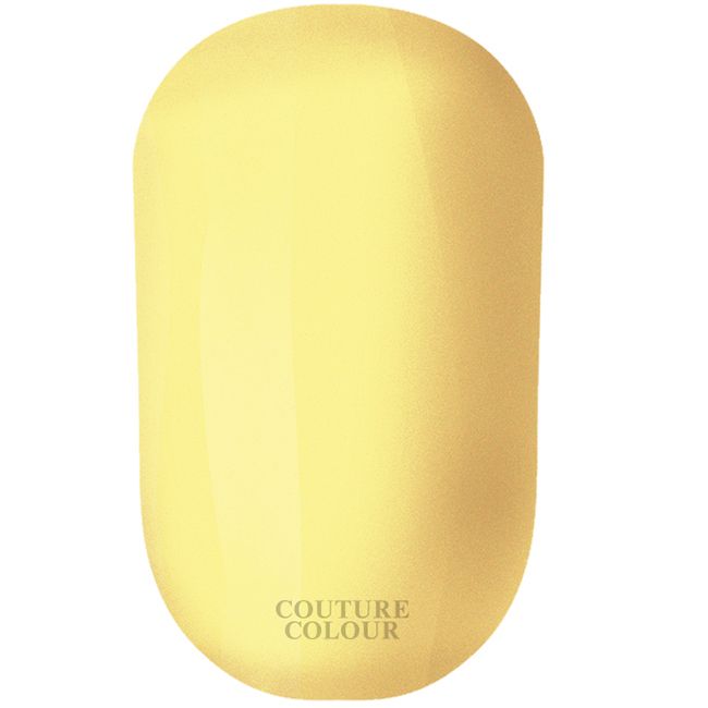 Гель-лак Couture Colour №128 (лимонный, эмаль) 9 мл