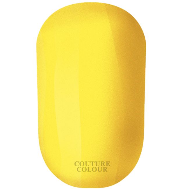Гель-лак Couture Colour №130 (світло-жовтий, емаль) 9 мл