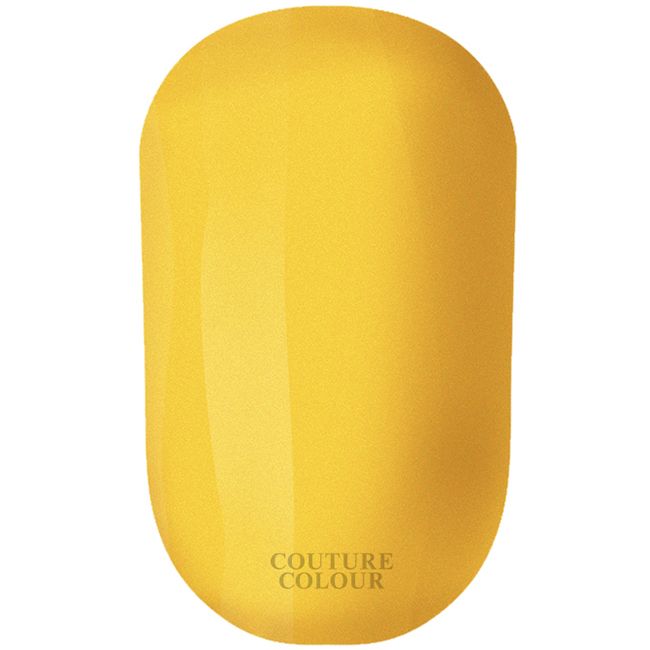 Гель-лак Couture Colour №133 (яично-желтый, эмаль) 9 мл
