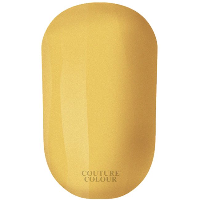 Гель-лак Couture Colour №134 (желтый, эмаль) 9 мл